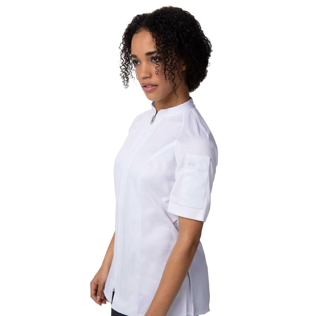 Chef Works Arcadia Women's Chef Jacket White S • PAS-JD929-S