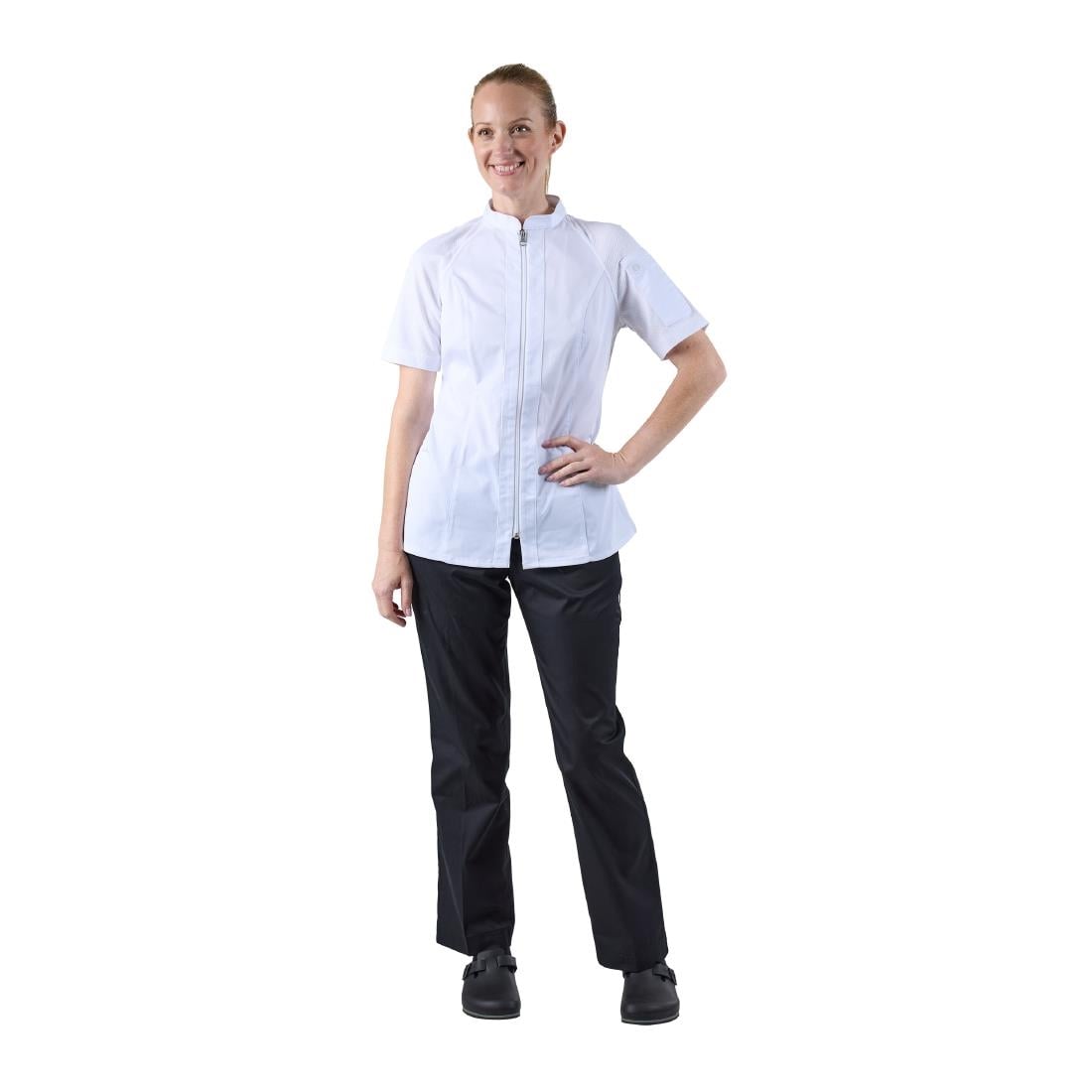 Chef Works Arcadia Women's Chef Jacket White M • PAS-JD929-M