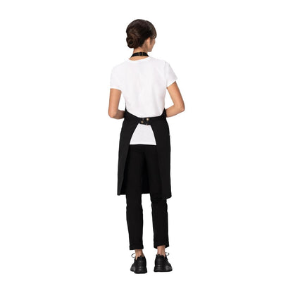 Chef Works Lockharte Bib Apron Black • PAS-JD931