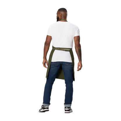 Chef Works Lockharte Bib Apron Military Green • PAS-JD934