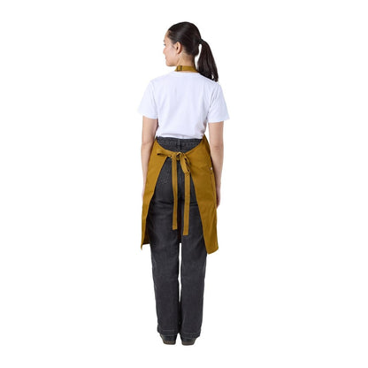 Chef Works Lockharte Bib Apron Mustard • PAS-JD935