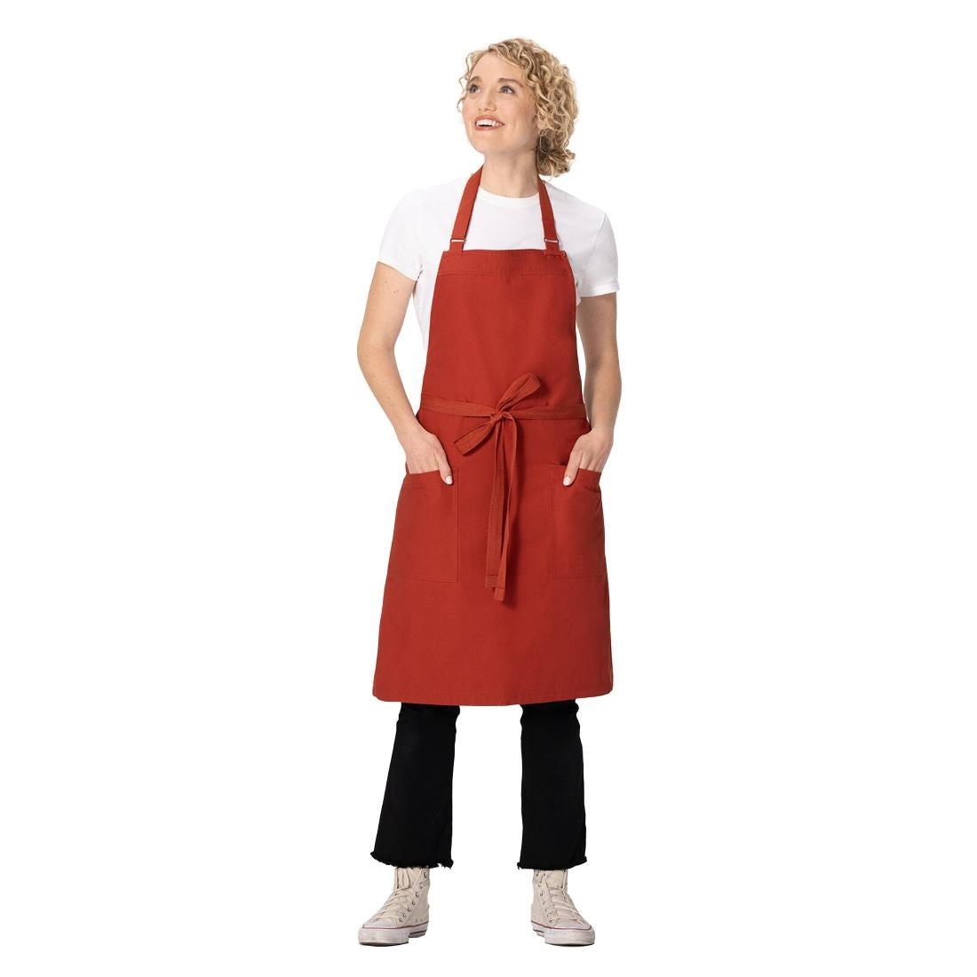 Chef Works Lockharte Bib Apron Rust • PAS-JD936