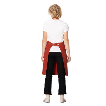 Chef Works Lockharte Bib Apron Rust • PAS-JD936
