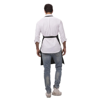Chef Works Bib Apron Black • PAS-JD940
