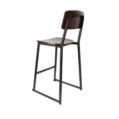 Furnlink Denver Dark Natural Barstool (2 Pack) • PAS-JD950