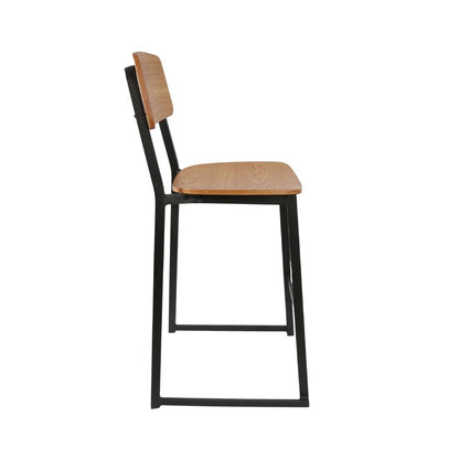 Furnlink Denver Natural Barstool (2 Pack) • PAS-JD951