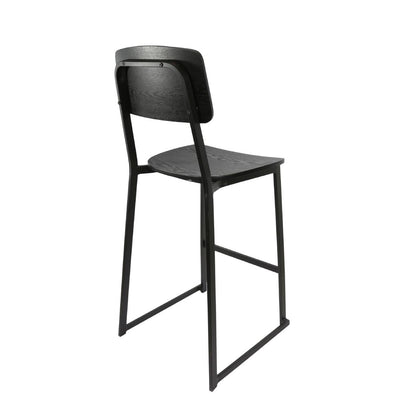 Furnlink Denver Black Barstool (2 Pack) • PAS-JD952