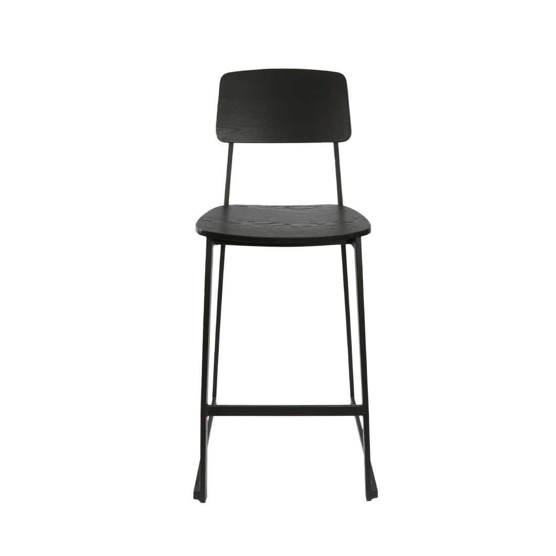 Furnlink Denver Black Barstool (2 Pack) • PAS-JD952