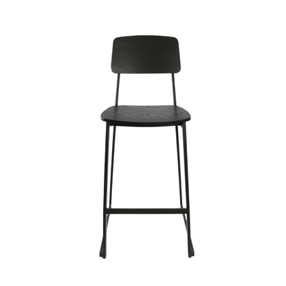 Furnlink Denver Black Barstool (2 Pack) • PAS-JD952