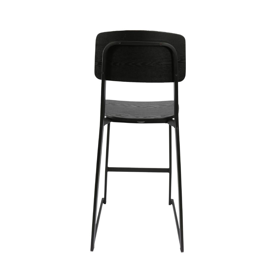 Furnlink Denver Black Barstool (2 Pack) • PAS-JD952