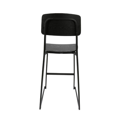 Furnlink Denver Black Barstool (2 Pack) • PAS-JD952