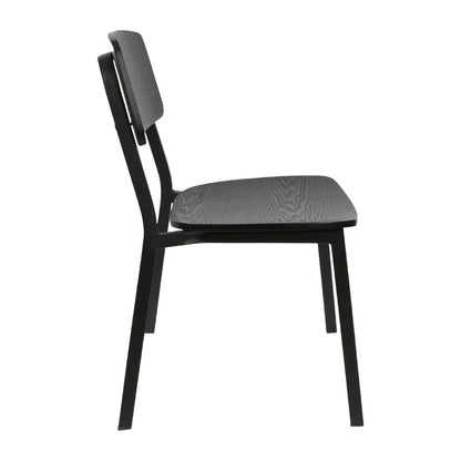 Furnlink Denver Black Chair (2 Pack) • PAS-JD961