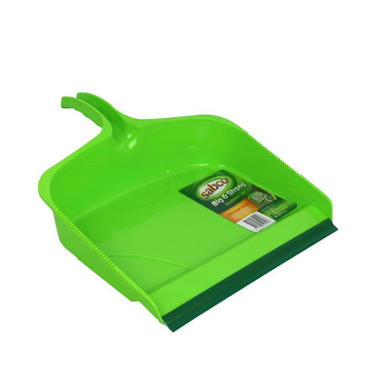 Sabco Professional Large Dustpan and Broom Green • PAS-JD978