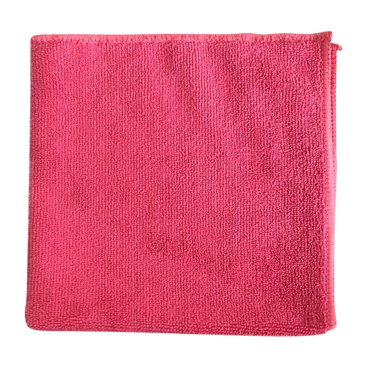 Sabco Professional All Purpose MF Cloths 400x400mm Red (50 Pack) • PAS-JD991