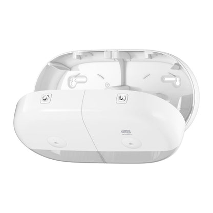 Tork SmartOne Mini Twin Toilet Roll Dispenser • PAS-JE047