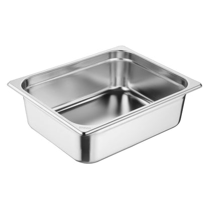 Vogue Stainless Steel Heavy Duty 1/2 Gastronorm Tray 100mm • PAS-JM752