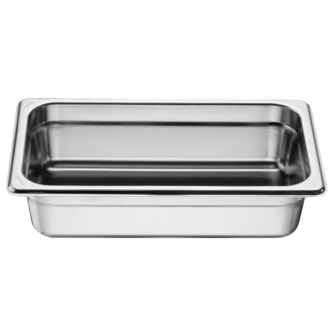 Vogue Heavy Duty Stainless Steel 1/4 Gastronorm Tray 65mm • PAS-JM759