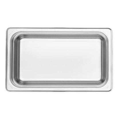 Vogue Heavy Duty Stainless Steel 1/4 Gastronorm Tray 65mm • PAS-JM759