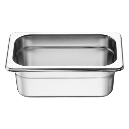 Vogue Heavy Duty Stainless Steel 1/9 Gastronorm Tray 65mm • PAS-JM765