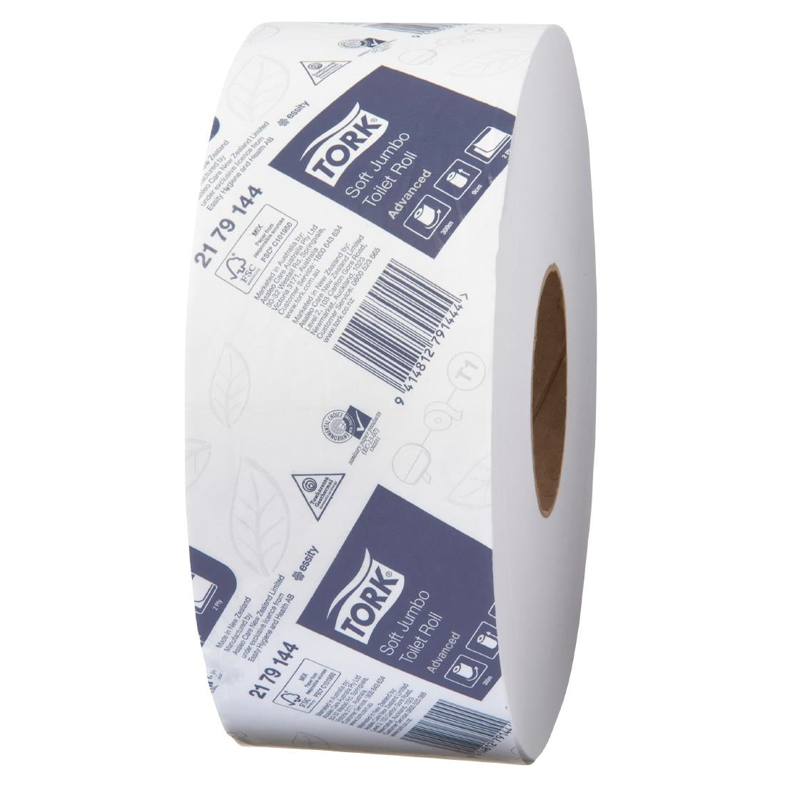 Tork Soft Jumbo Advanced Toilet Roll 2-ply T1 (6 Pack) • PAS-JZ510