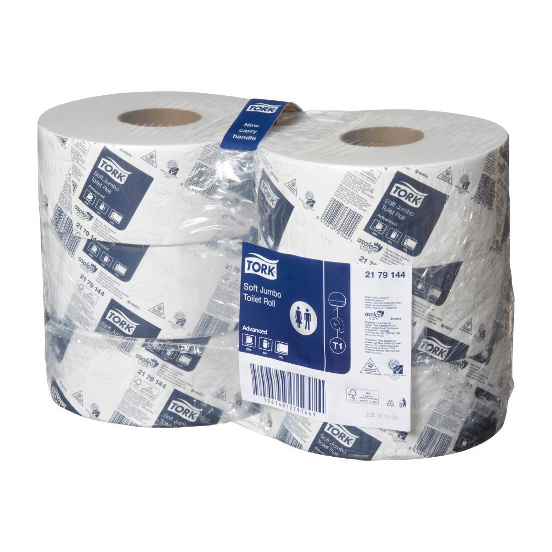 Tork Soft Jumbo Advanced Toilet Roll 2-ply T1 (6 Pack) • PAS-JZ510