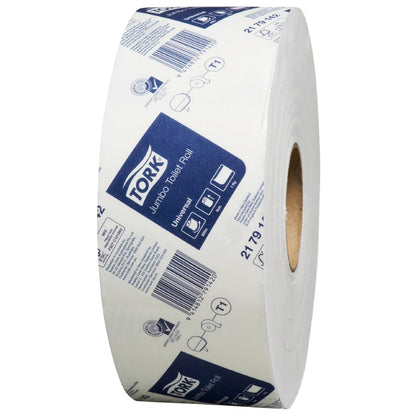 Tork Jumbo Universal Toilet Roll 1-ply T1 (6 Pack) • PAS-JZ511
