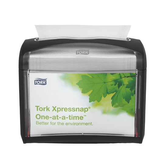 Tork Xpressnap Tabletop Black Dispenser N4 • PAS-JZ533