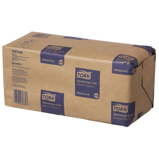 Tork Xpressnap N10 Café Dispenser Napkins Natural (12 Pack) • PAS-JZ542