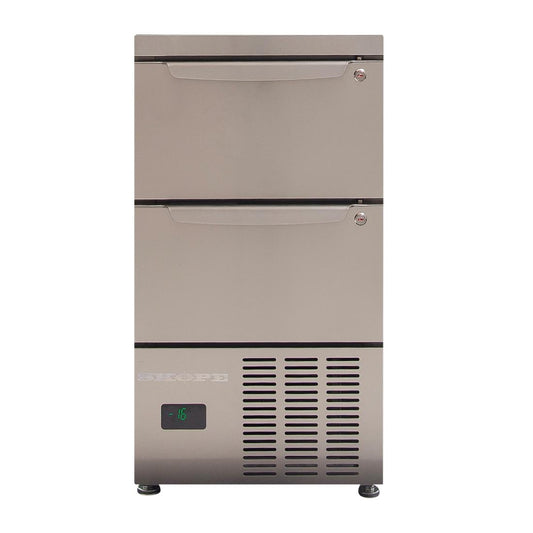 SKOPE ProSpec Two Drawer, One Bay Freezer Station Storage P.FSF.1.D2 105Ltr • PAS-JZ826