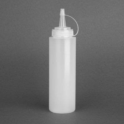 Vogue Clear Squeeze Sauce Bottle 227ml • PAS-K062