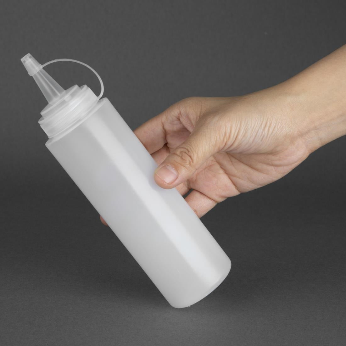 Vogue Clear Squeeze Sauce Bottle 227ml • PAS-K062