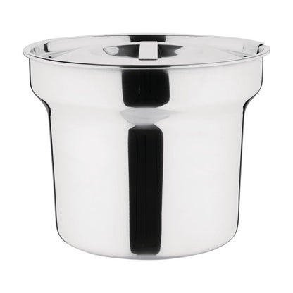 Vogue Bain Marie Pot with Lid 220mm • PAS-K081