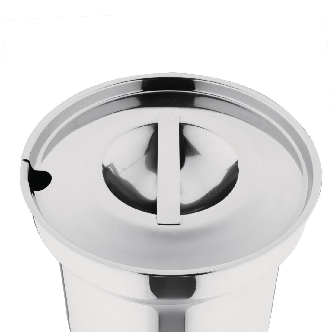 Vogue Bain Marie Pot with Lid 220mm • PAS-K081