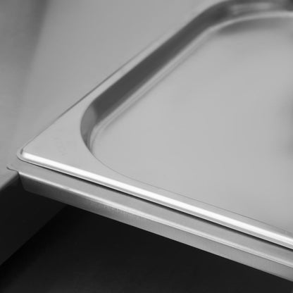 Vogue Stainless Steel Gastronorm Adaptor Bar 530mm • PAS-K092