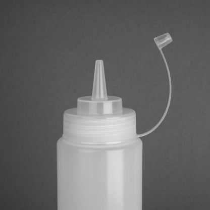 Vogue Clear Squeeze Sauce Bottle 681ml • PAS-K163