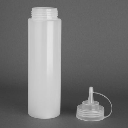 Vogue Clear Squeeze Sauce Bottle 681ml • PAS-K163