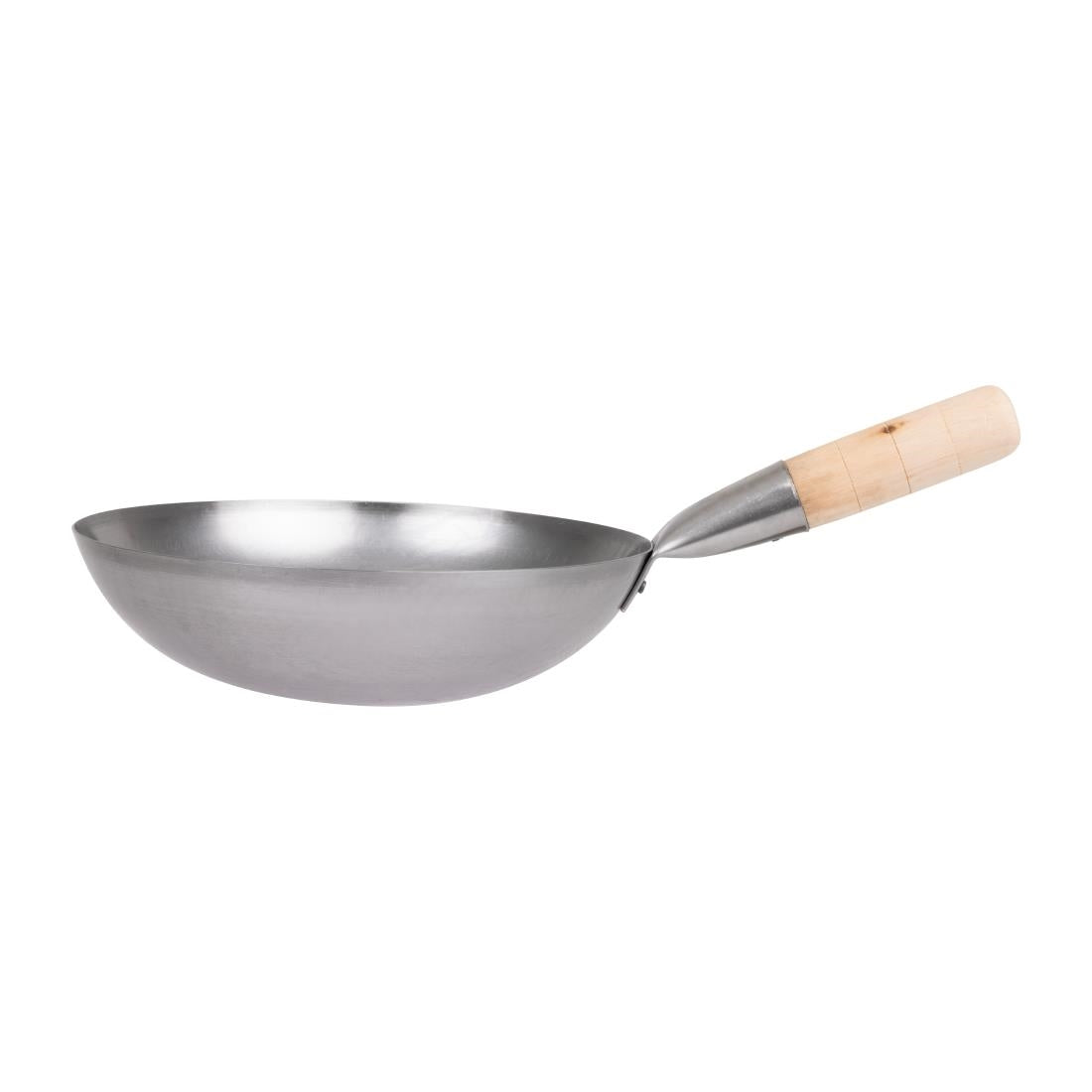 Vogue Mild Steel Wok Flat Base 254mm • PAS-K295