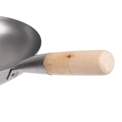 Vogue Mild Steel Wok Flat Base 254mm • PAS-K295