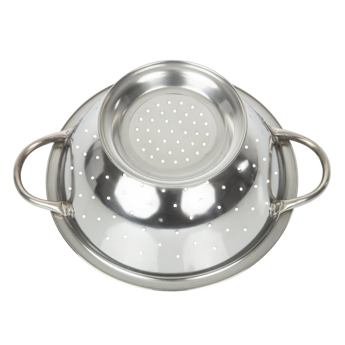Vogue Stainless Steel Colander 220mm • PAS-K331