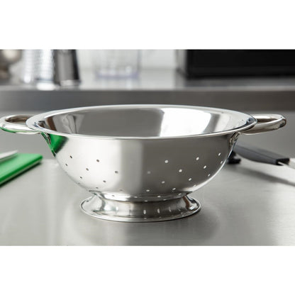 Vogue Stainless Steel Colander 220mm • PAS-K331