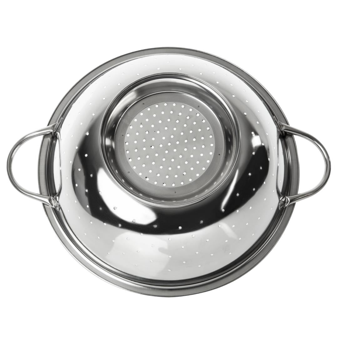 Vogue Stainless Steel Colander 305mm • PAS-K348