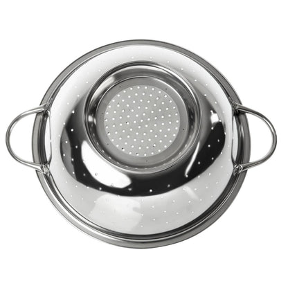 Vogue Stainless Steel Colander 305mm • PAS-K348