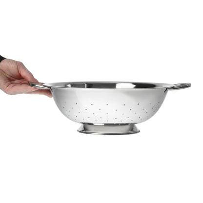 Vogue Stainless Steel Colander 305mm • PAS-K348