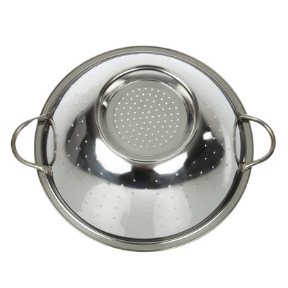 Vogue Stainless Steel Colander 355mm • PAS-K349