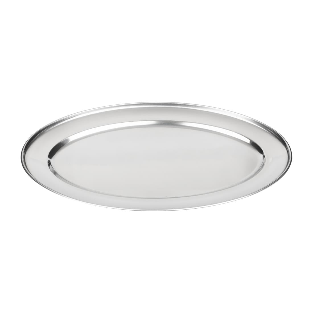 Olympia Stainless Steel Oval Service Tray 300mm • PAS-K363
