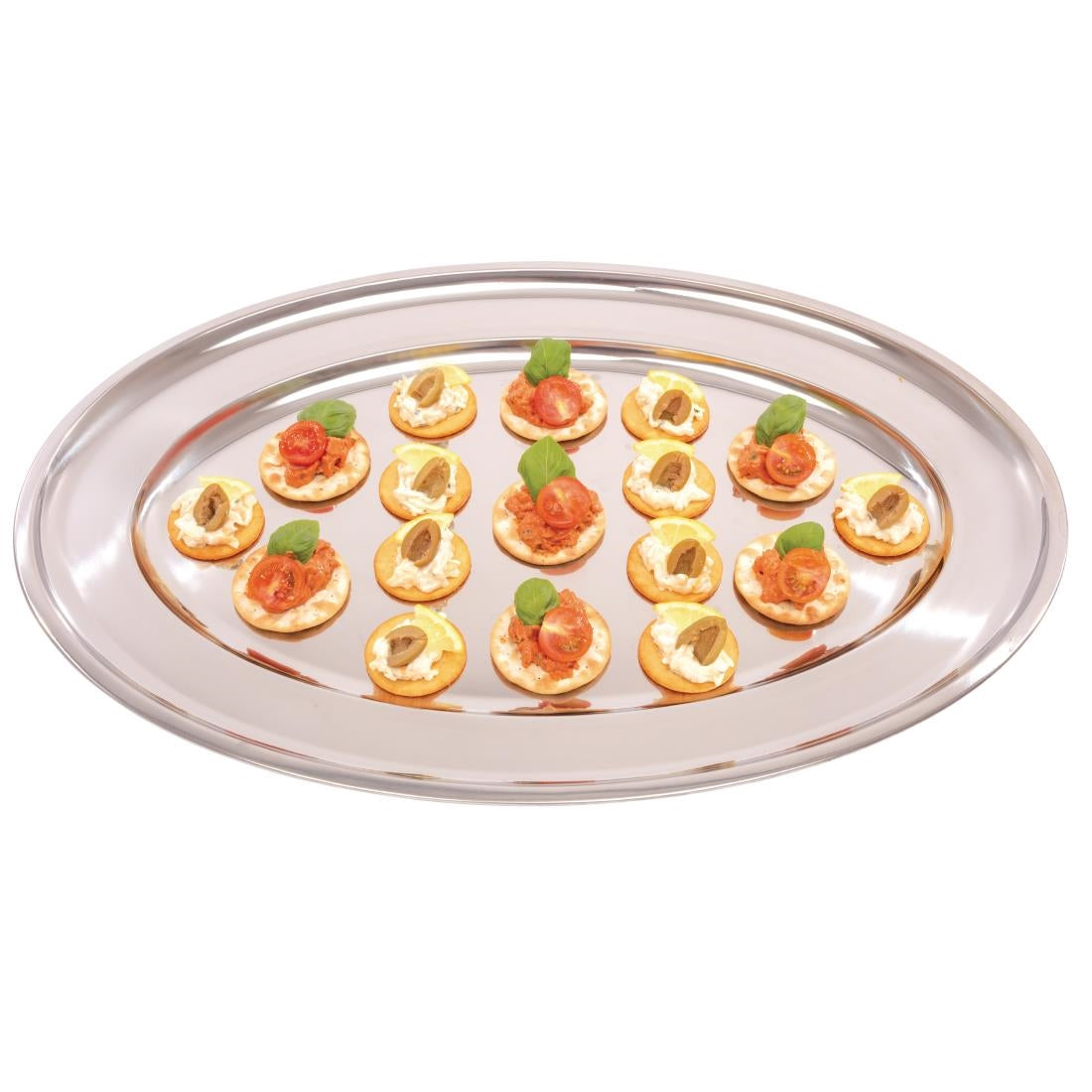 Olympia Oval Serving Flat 605mm • PAS-K369
