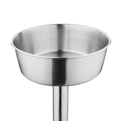 Olympia Brushed Stainless Steel Wine & Champagne Bucket Stand (Size: 559(H) x 152(Ø)mm / 22x5.9" | Fits bucket K406) • PAS-K407