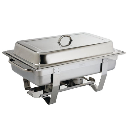 2 x Olympia Chafers With 72 x Easy Heater 6 Hour Liquid Fuel • PAS-S631