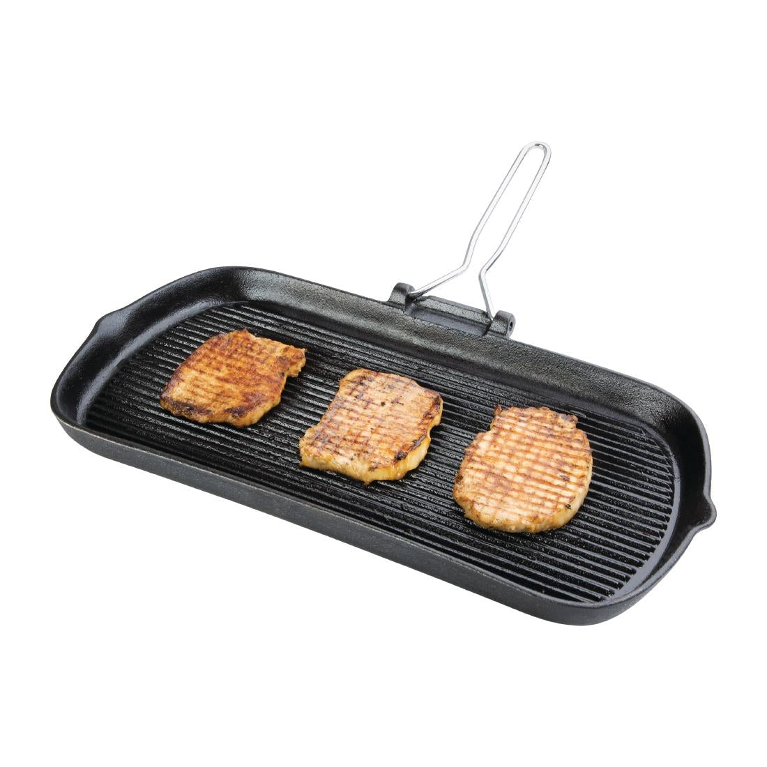Vogue Cast Iron Grill Pan • PAS-K417