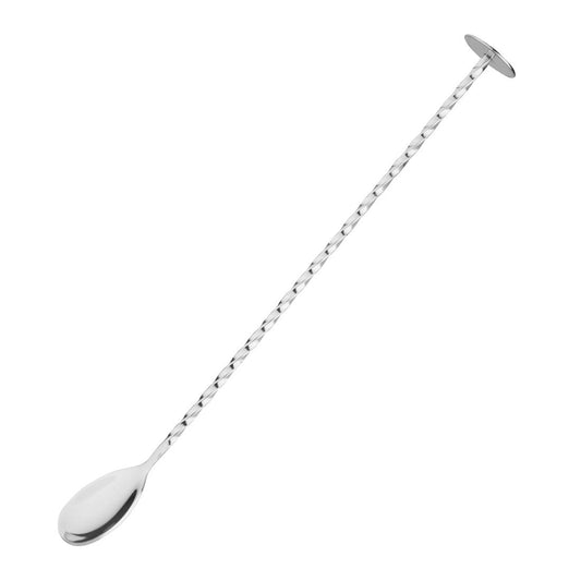 Olympia Twisted Bar Spoon with Disc End • PAS-K474